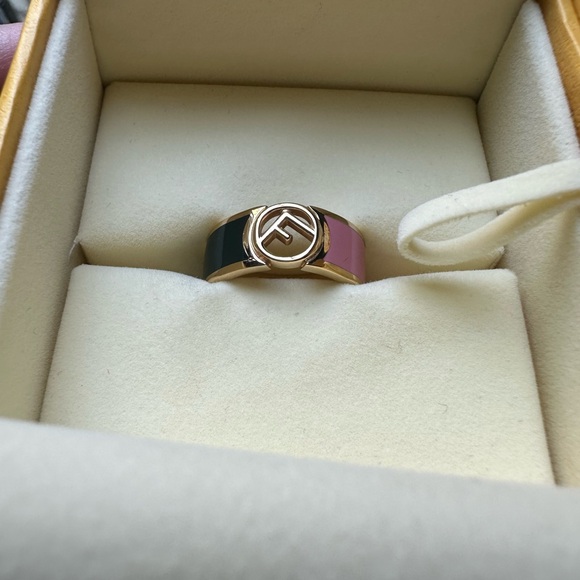 Fendi Jewelry - Fendi Fendita Gold Plated Ring